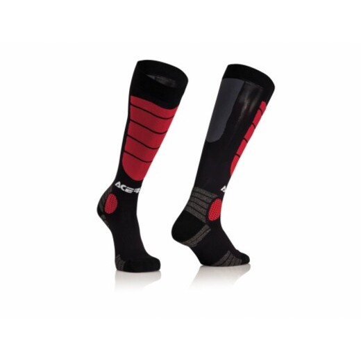 Гольфы кроссовые Acerbis MX IMPACT Black/Red, S/M (р.39-41) pitbikemarket.ru