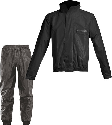 Костюм дождевой Acerbis LOGO Black, XL pitbikemarket.ru