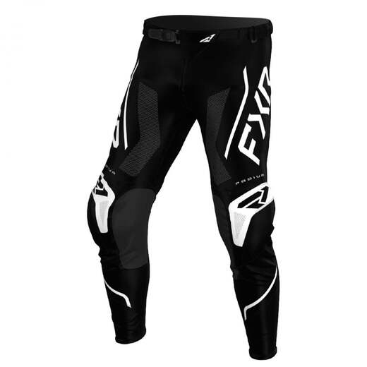 Штаны, FXR, Черный/Белый, 40, XXL pitbikemarket.ru